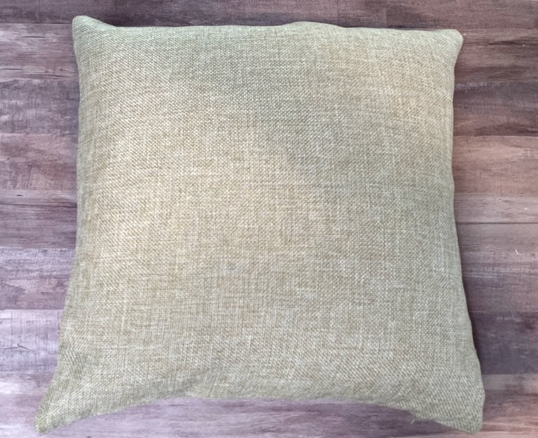 Burlap Pillow Cover